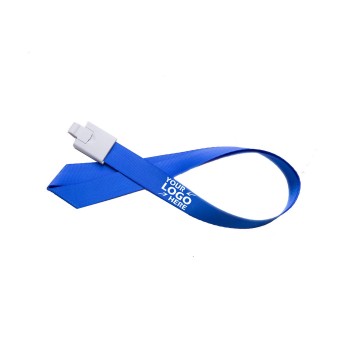 Custom Multicolor Nylon Lanyard